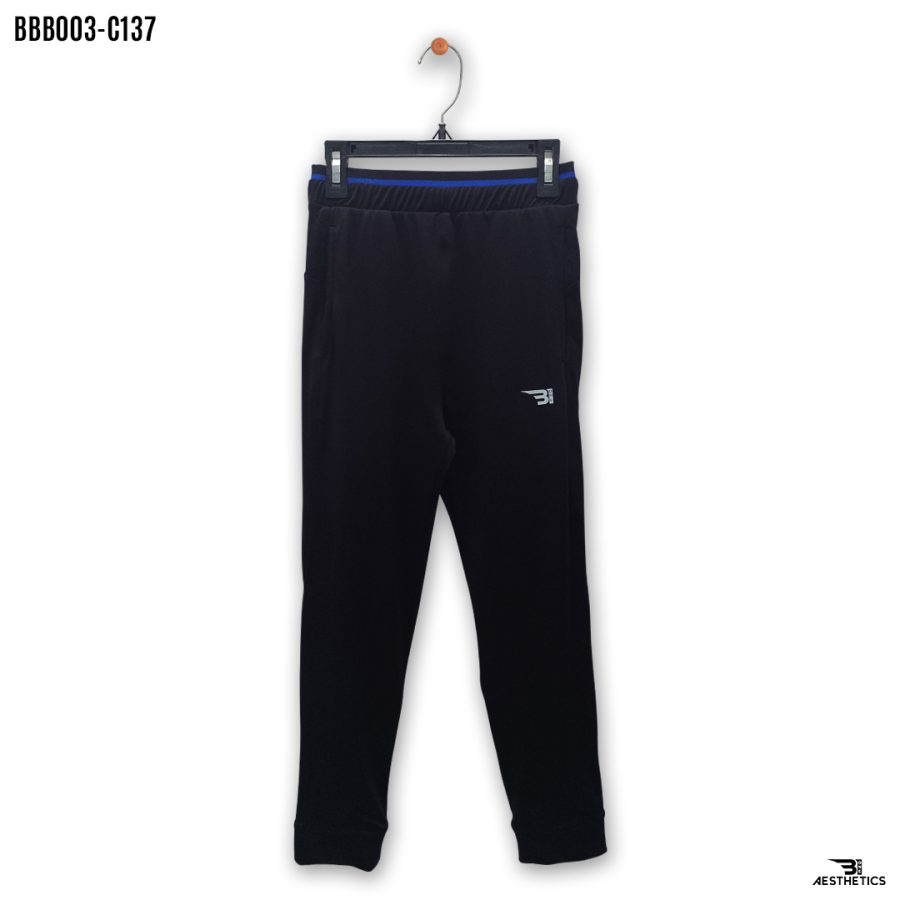 kids black jogger