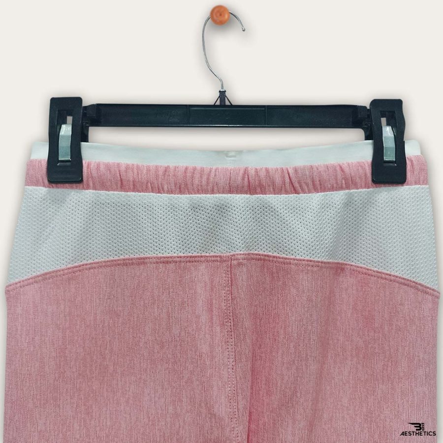 kids pink marl jogger