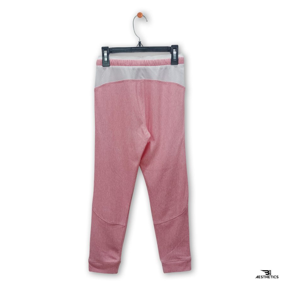 kids pink marl jogger