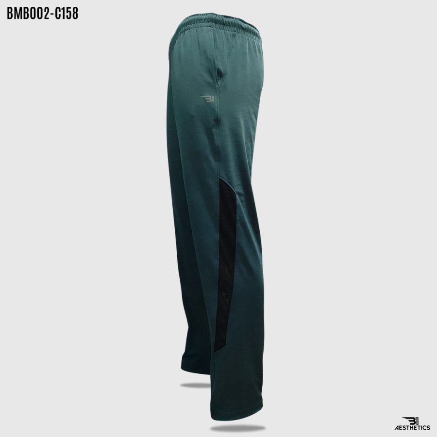 sweat-wicking dark slate gray track bottoms