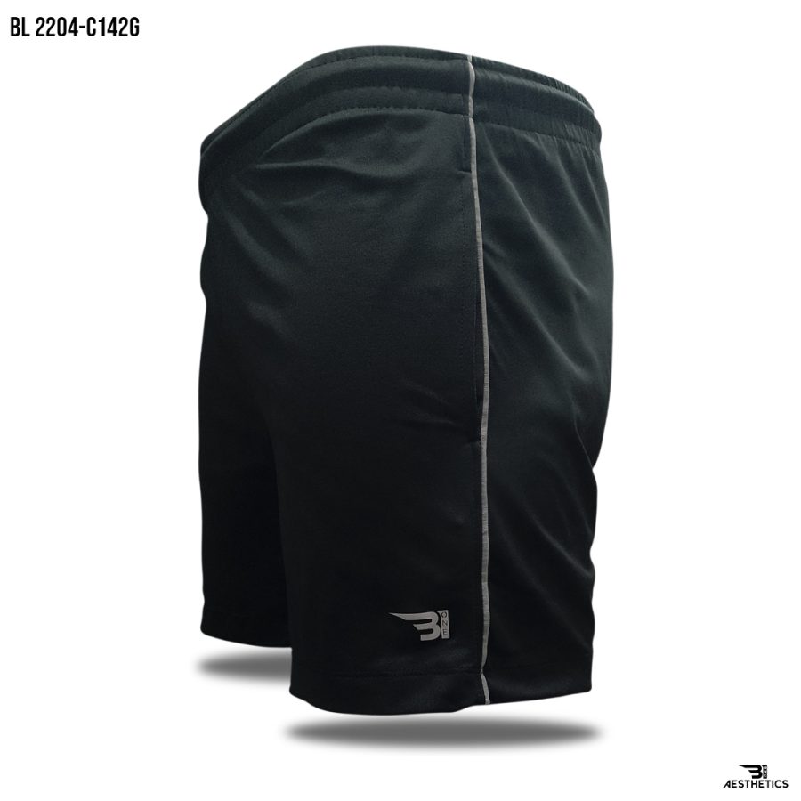 gray cord contrast black short