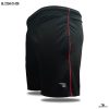 red cord contrast black short