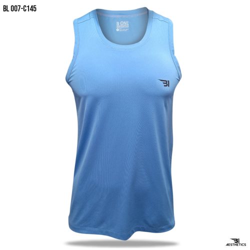 men's sky blue tank top