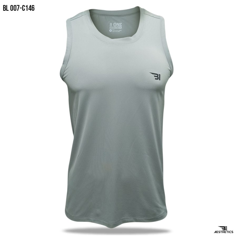 men's light gray tank top