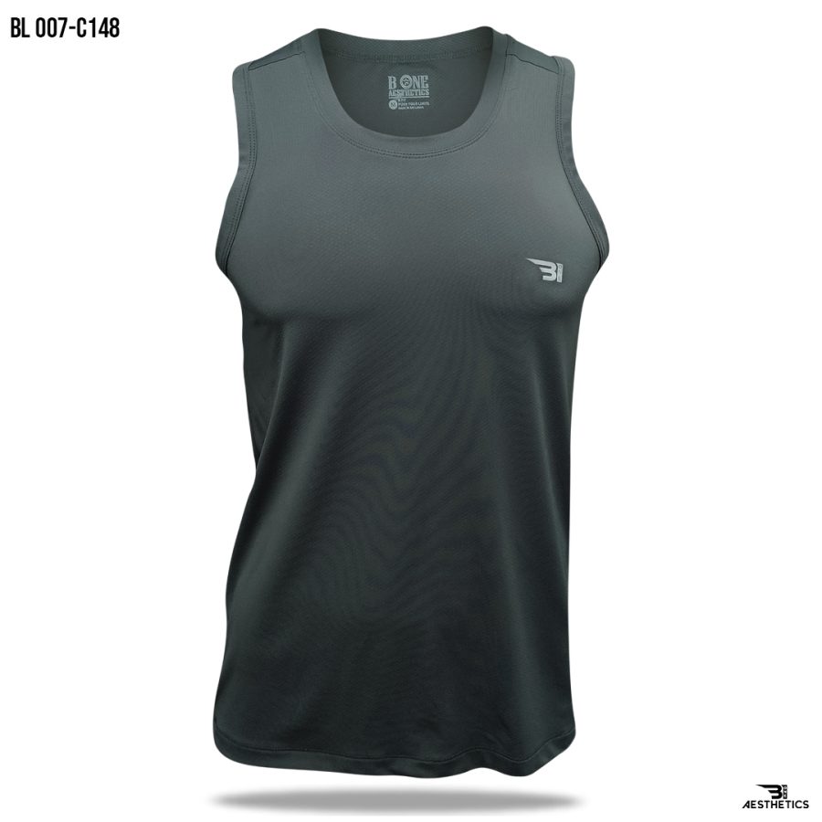 men's gray tank top