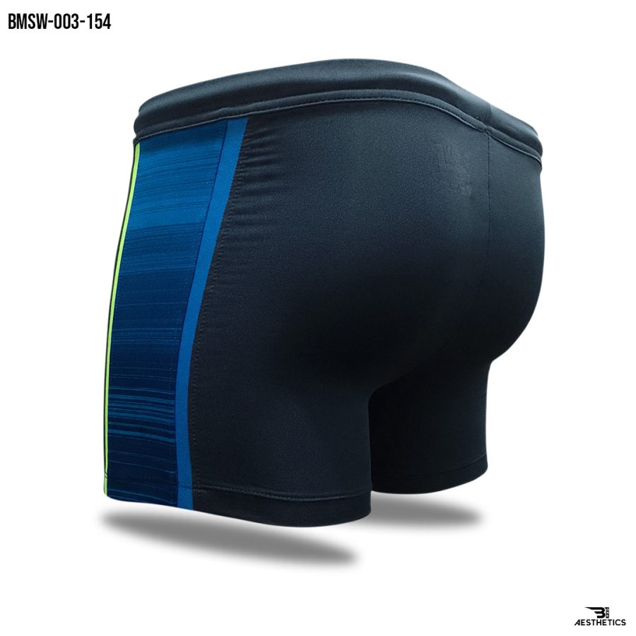 cord contrast dark blue swim short