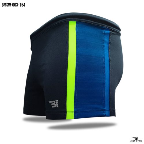 cord contrast dark blue swim short