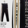 kids beige stripe black bottom