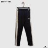 kids beige stripe black bottom