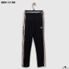 kids brown stripe black bottom