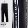 kids navy blue stripe black bottom