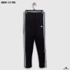 kids navy blue stripe black bottom