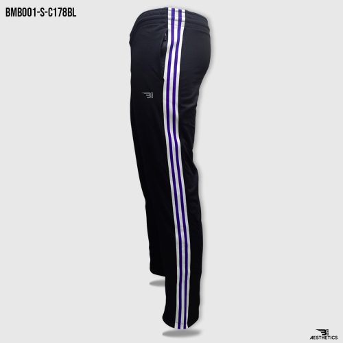 blue stripe black bottom