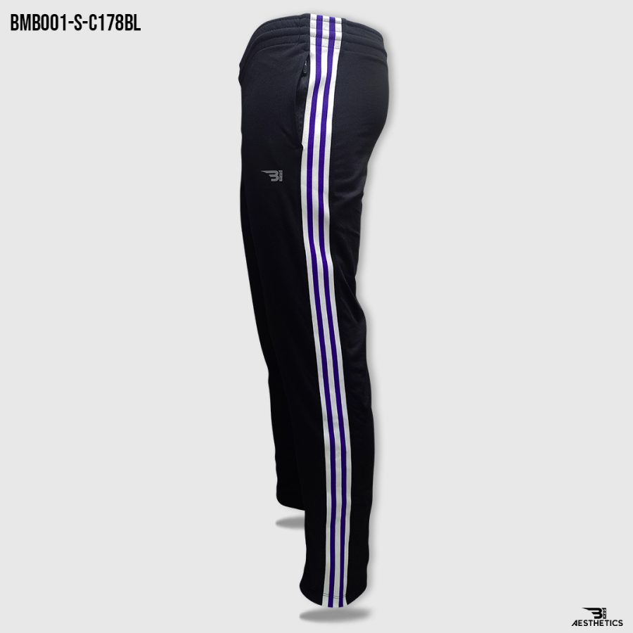 blue stripe black bottom