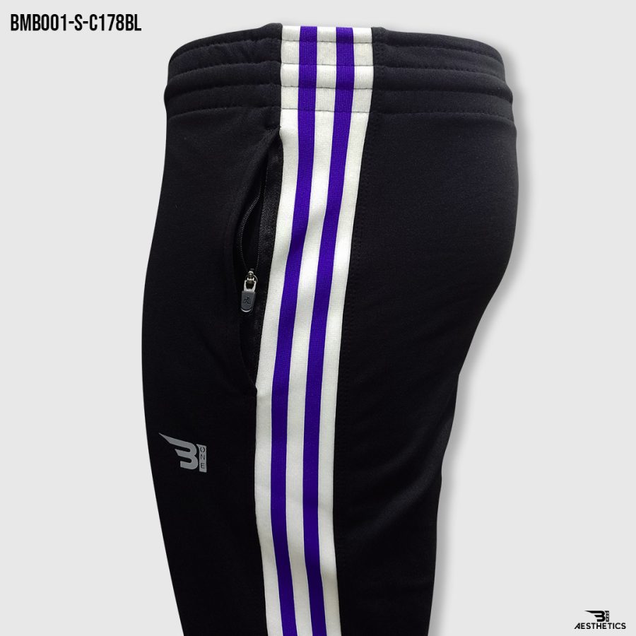 blue stripe black bottom