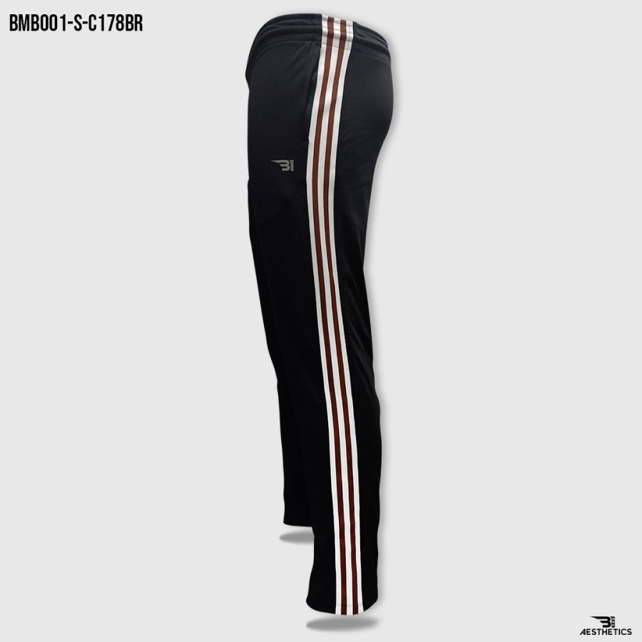 brown stripe black bottom