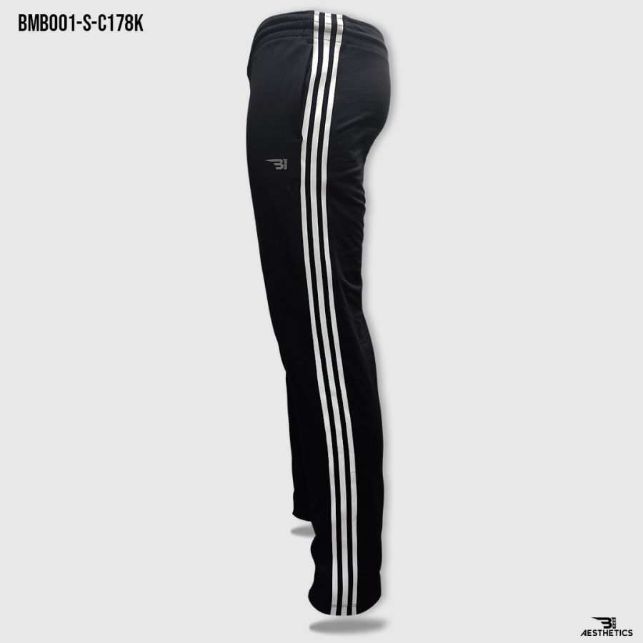 black stripe black bottom