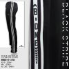 black stripe black bottom