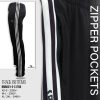 black stripe black bottom