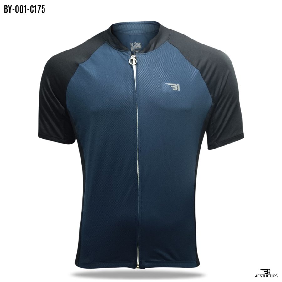 dark blue cycling jersey