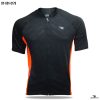 black cycling jersey