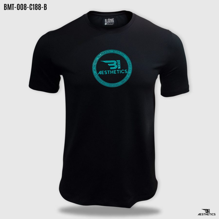 back to black flex green print t-shirt
