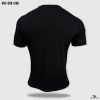 back to black flex print t-shirt