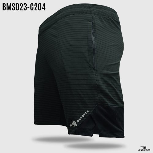 bms023 c204 mesh zipper pocket short