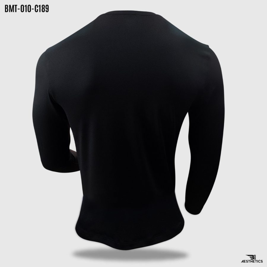long sleeve print t shirt ash