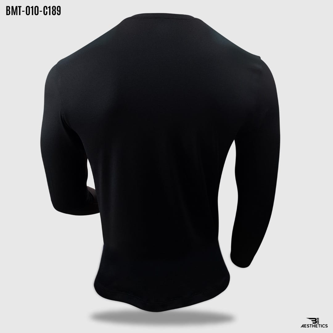 long sleeve print t shirt ash