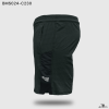 stripe vent zipper pocket short