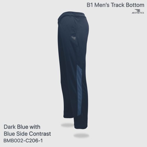 blue contrast dark blue track bottom