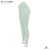 ice white high rise legging