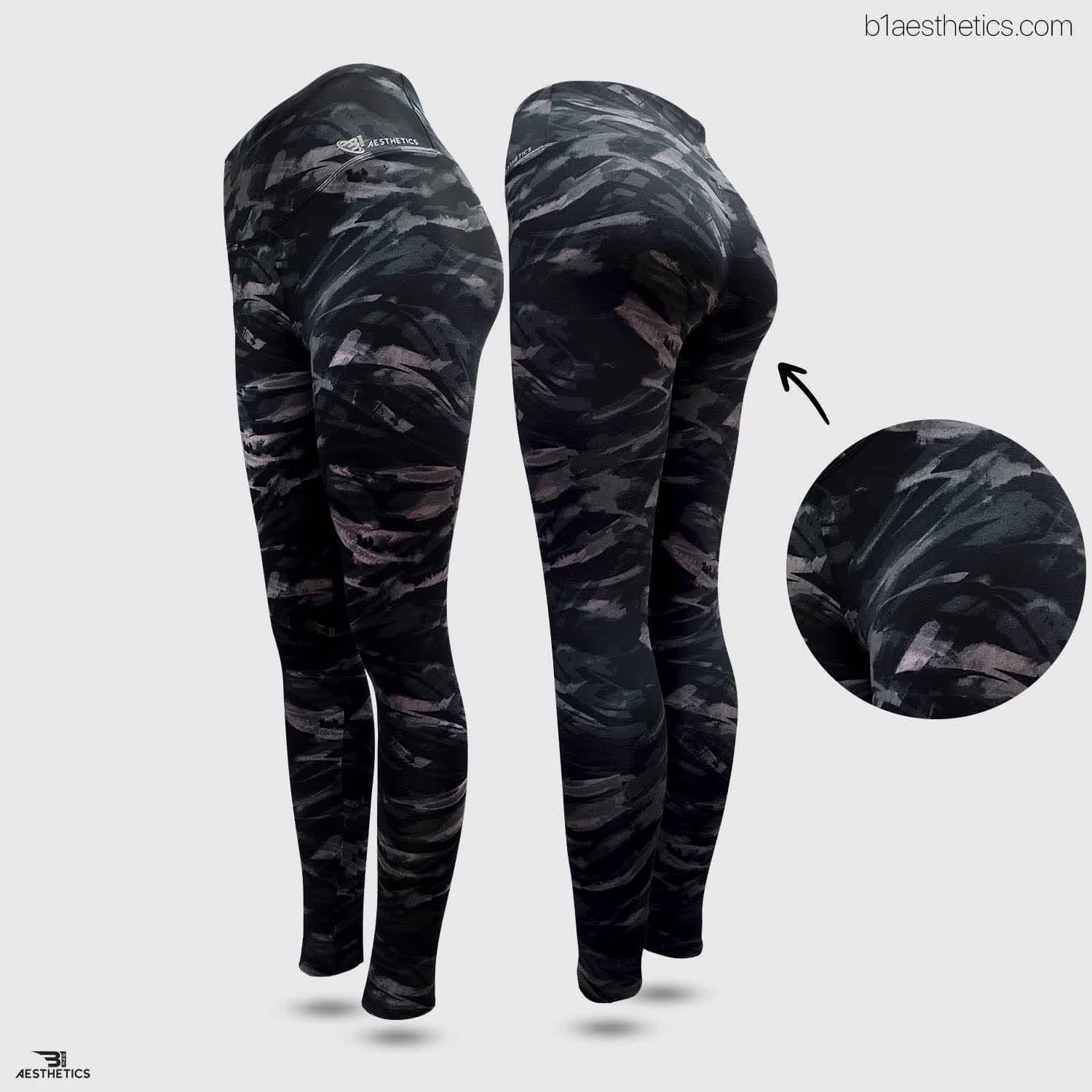 brushstrokes high rise legging