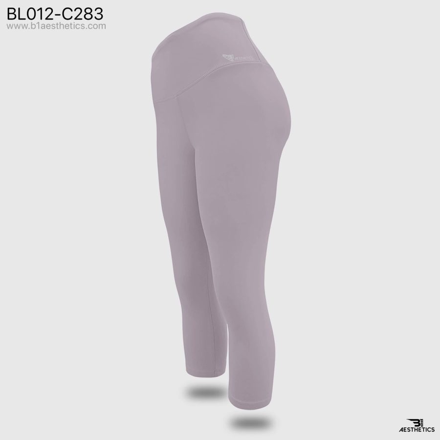 light lavender knee length leggings