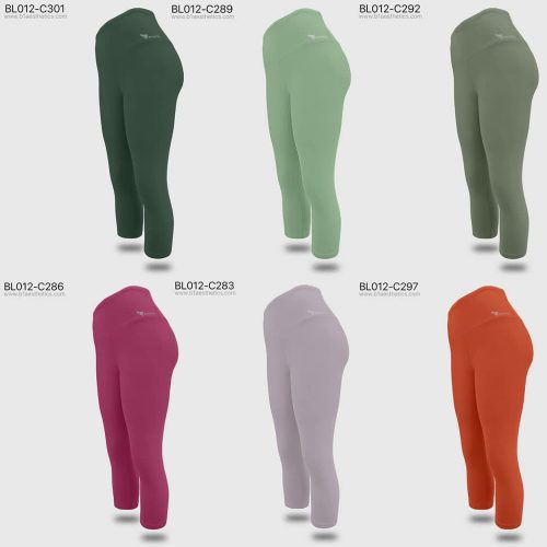 knee length legging collage