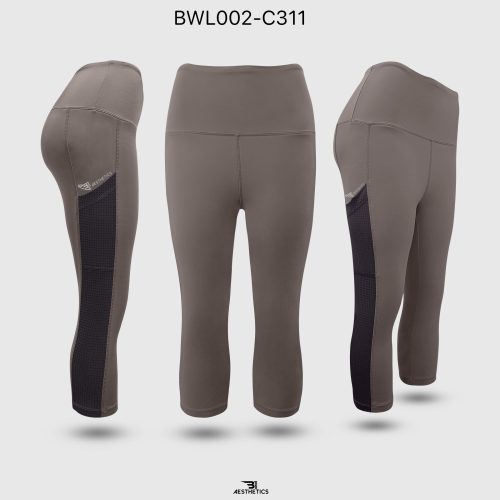 bazaar pink knee length leggings
