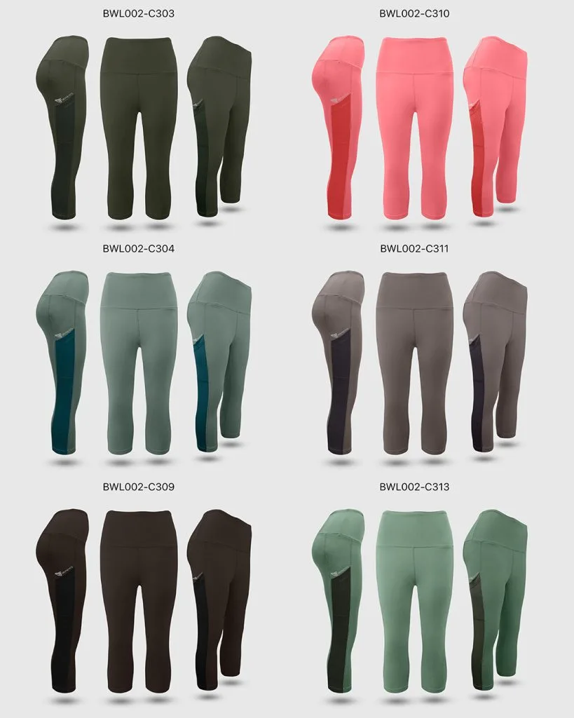 knee length mesh legging