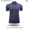 indigo stripe polo t shirt