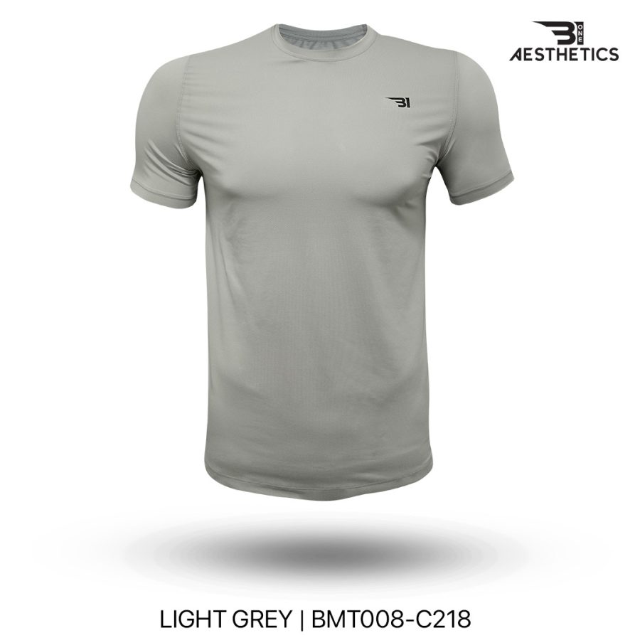light grey crew neck t shirt