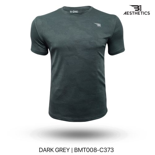 dark grey crew neck t shirt