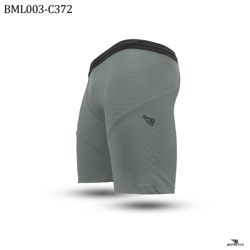 gray compression short