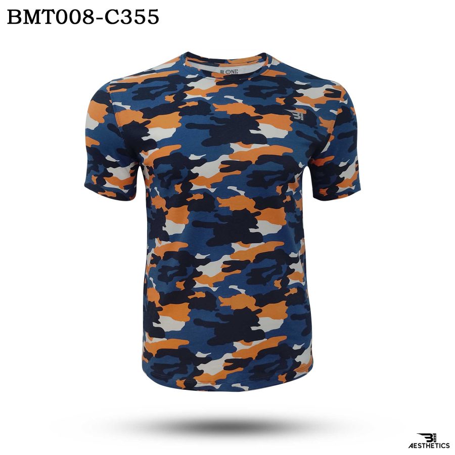 orange camo t shirt