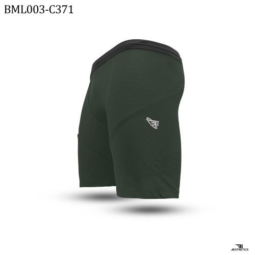 trekking green compression short