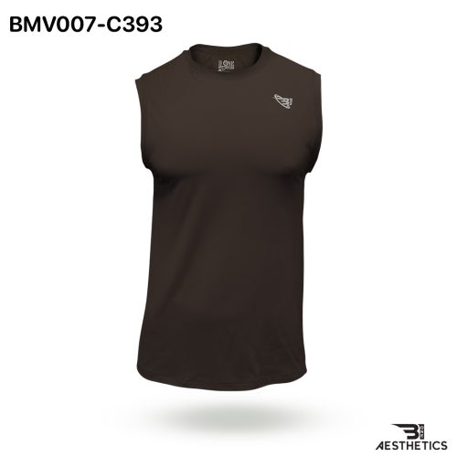 brown tank top