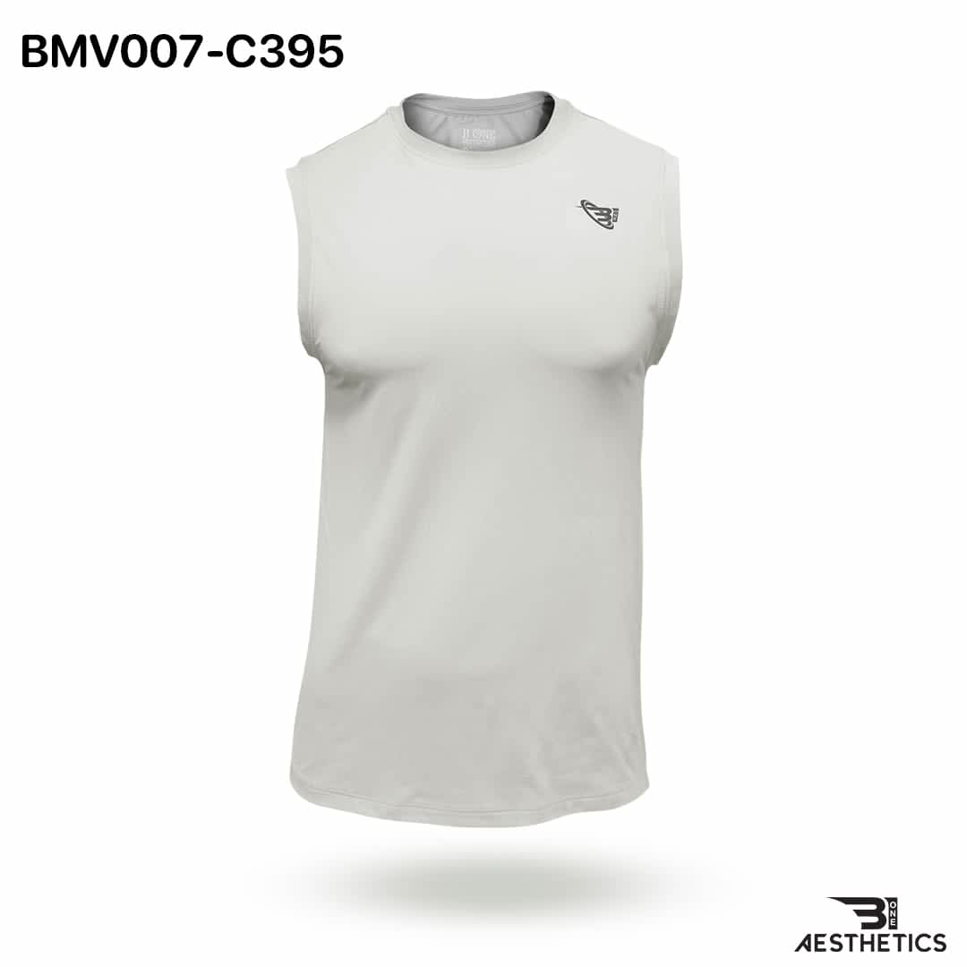 white tank top