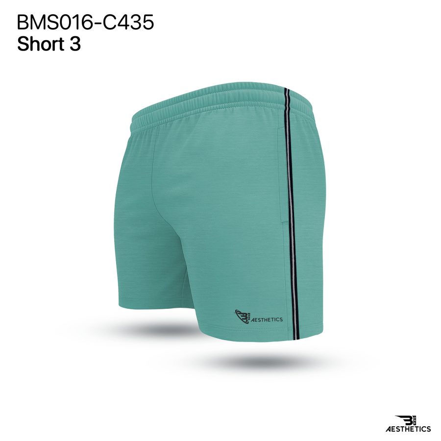 Textured Cord Contrast Short