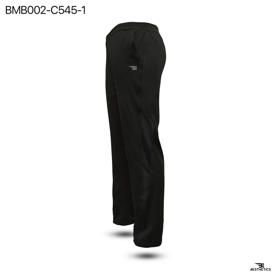 Black Contrast Zipper pocket Bottom