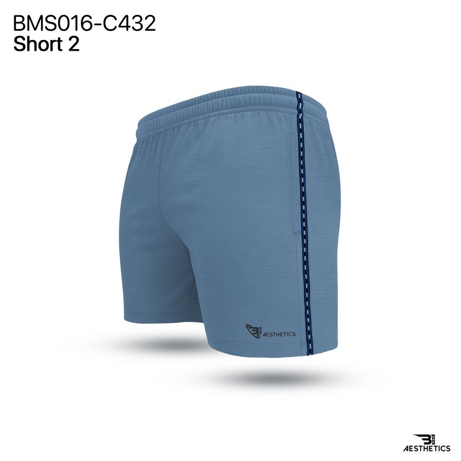 Textured Cord Contrast Short