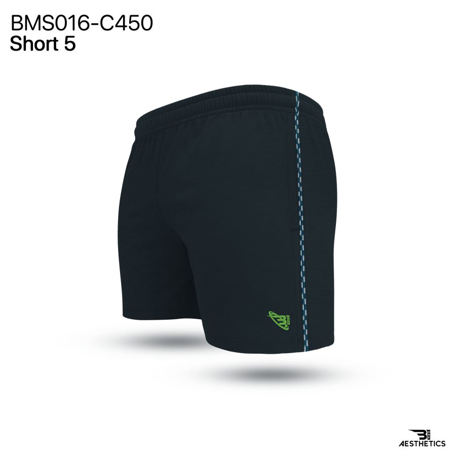 Textured Cord Contrast Short